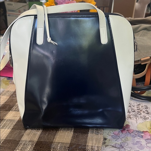 first class Handbags - Chic Two-Tone First Class Women's Bag